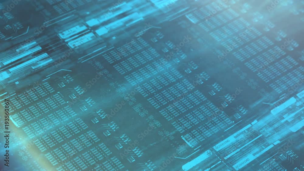 Hackers stealing data, security breach, hacking attack on computer screen. Futuristic hacking attack in progress