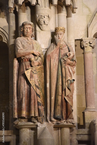 Naumburger Dom, Stifterfiguren Uta und Ekkehard