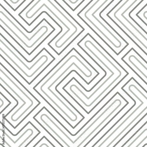 Seamless pattern with geometric lines