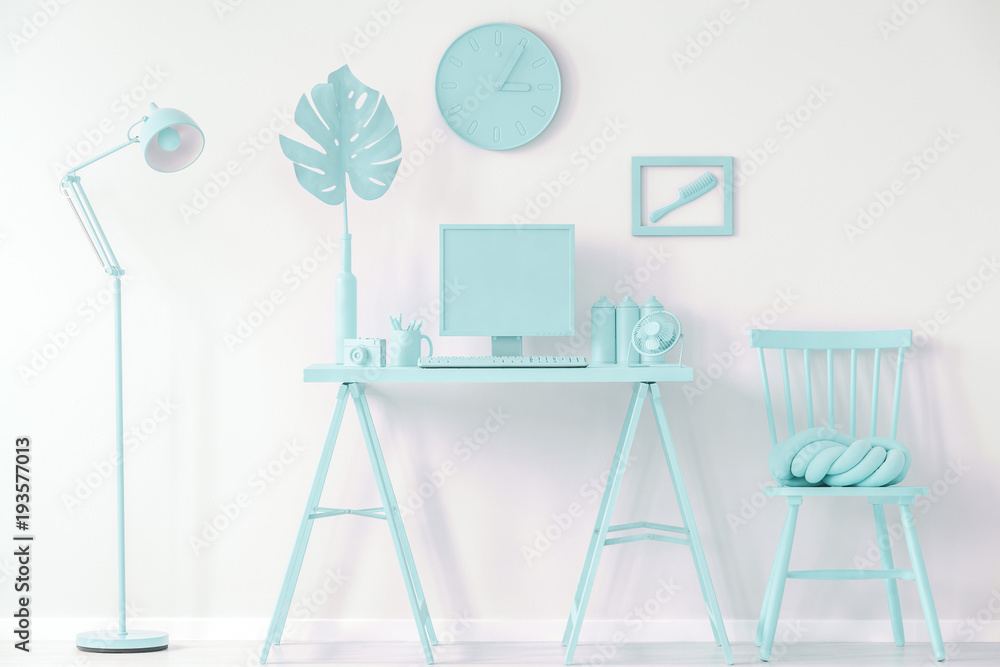Fototapeta premium Knot cushion on chair