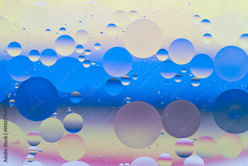 Colorful Bubble Spheres Background