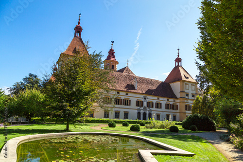 Eggenberg Palace Countyard photo