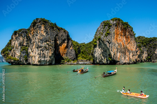 Canoeing at Koh Hong Island © sjkphotoroom