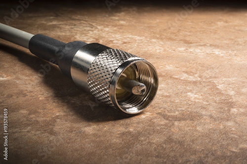 Ham radio antenna connection to the coax cable