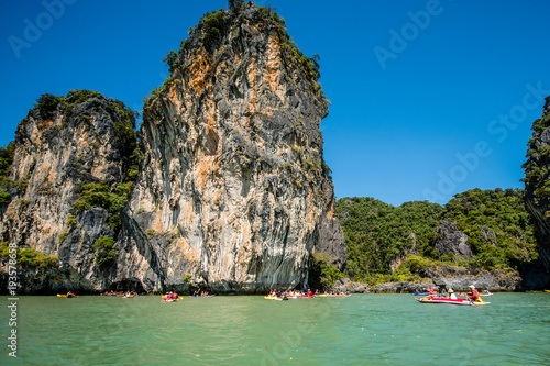 Canoeing at Koh Hong Island © sjkphotoroom