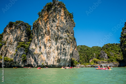 Canoeing at Koh Hong Island