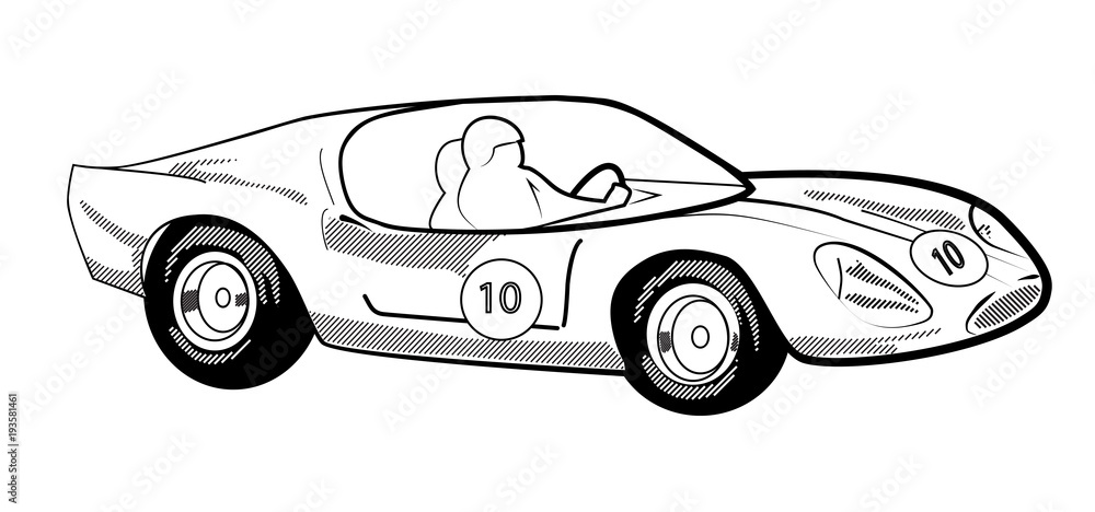 Naklejka premium Car vector illustration