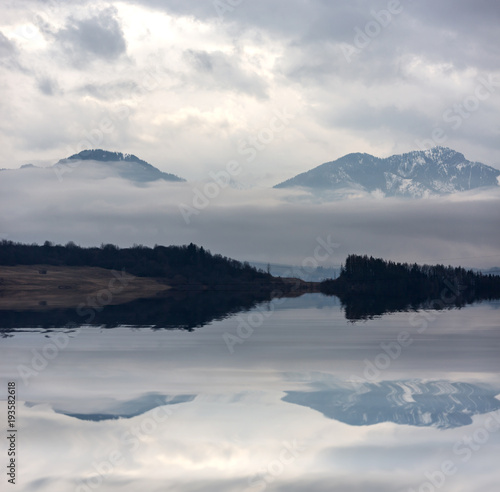 mountan lake landscape