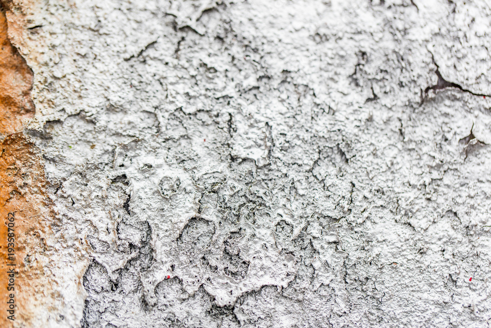 old cracked paint concrete wall texture background