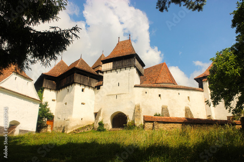Fortified Church of Viscri Romania. photo