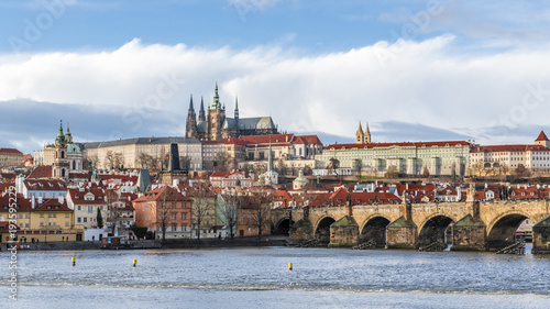 Morning at the Charles bridge