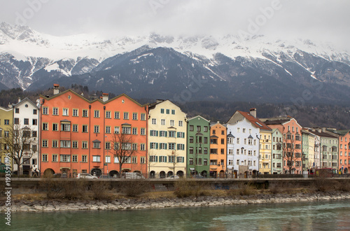 Embankment in Innsbruck, Austria