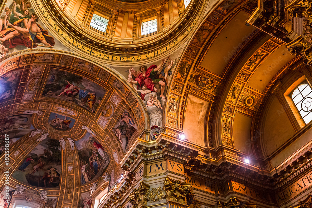 Sant Andrea della Valle basilica, Rome, Italy Sant Andrea della Valle basilica, Rome, Italy