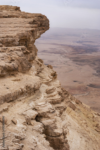 Photography Closeup of Makhtesh Ramon cliffs, Mitzpe Ramon, Israel