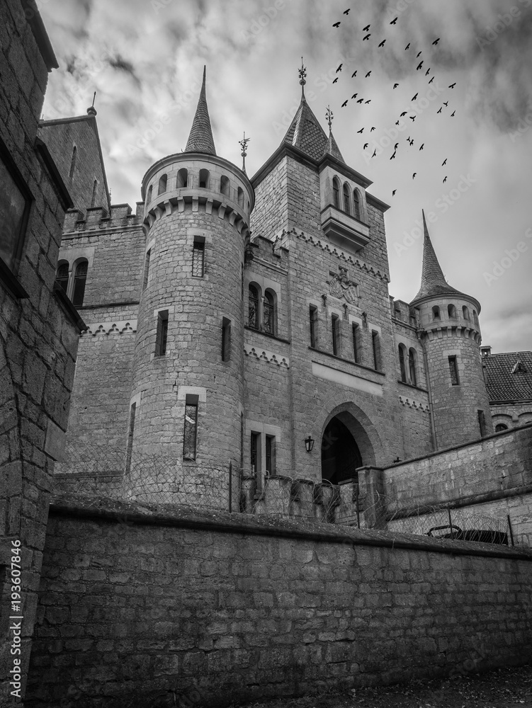 The old and acient Marienburg Castle, Germany