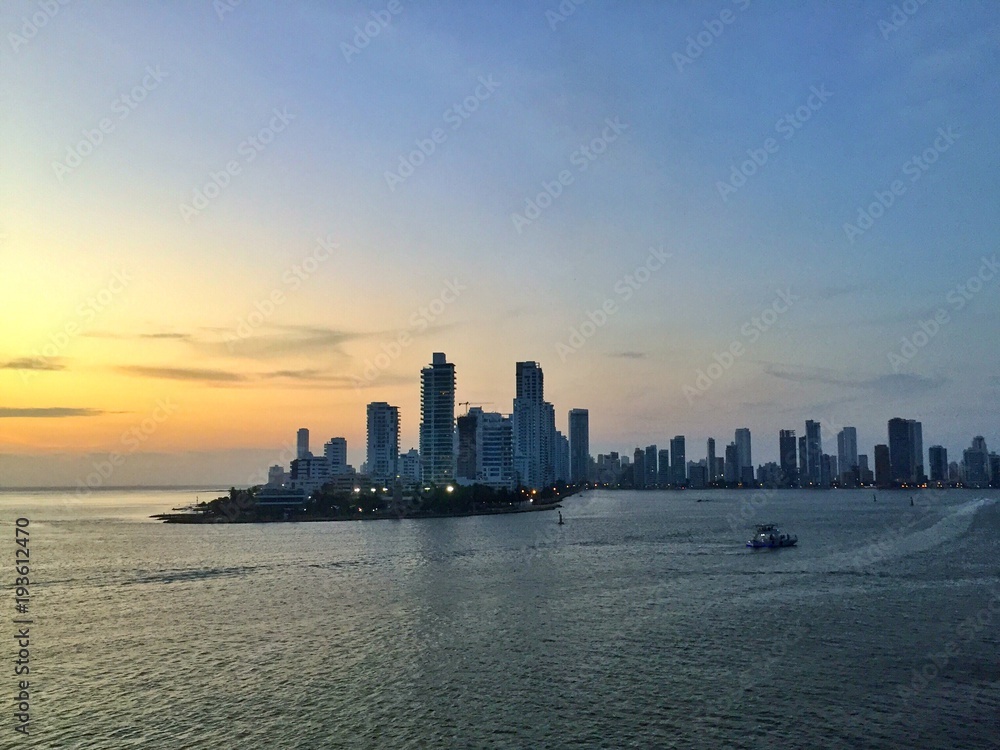 Fototapeta premium schöne Küste Kolumbiens