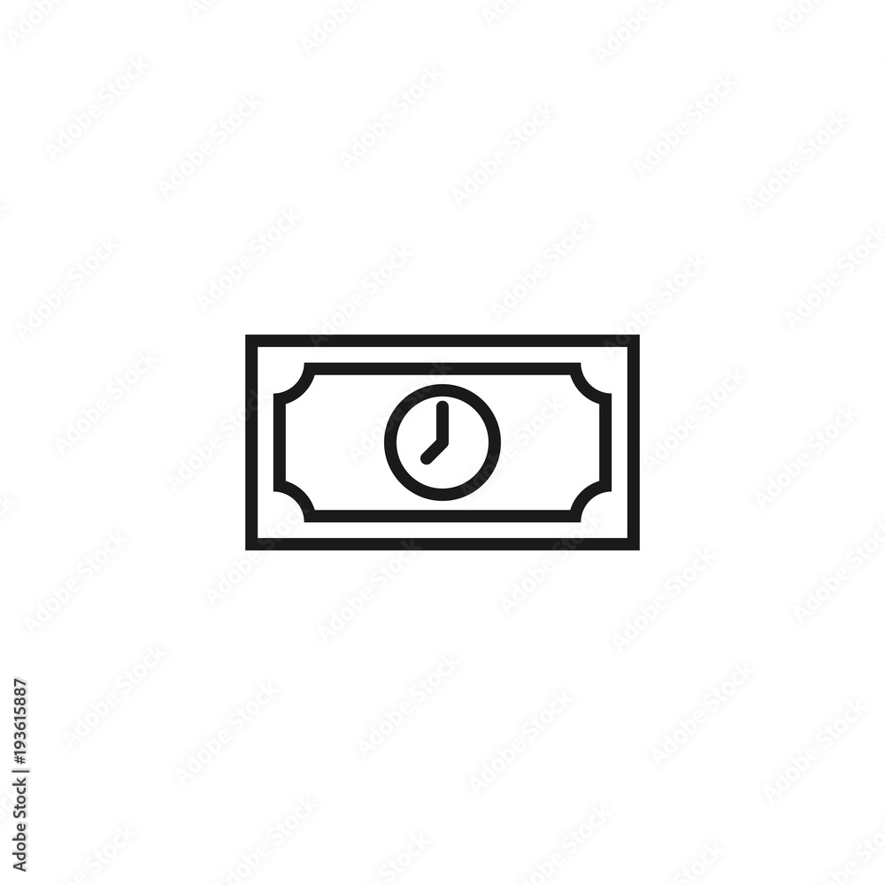 time is money icon time is money icon