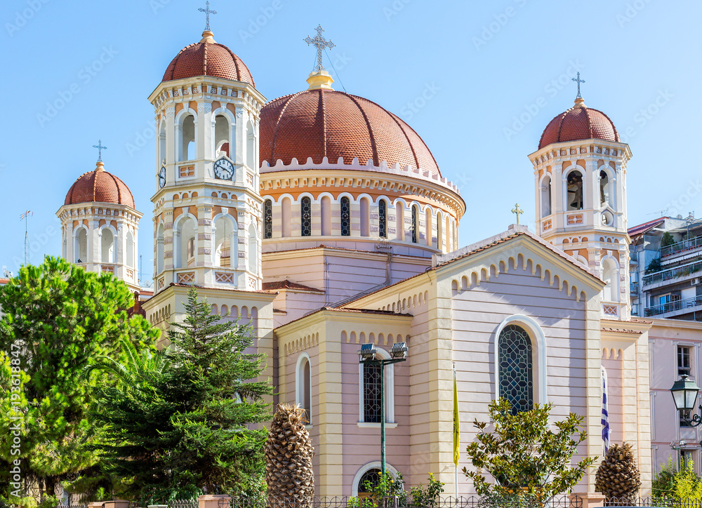 Metropolitan Orthodox Temple of Saint Gregory Palamas in Thessaloniki, Greece