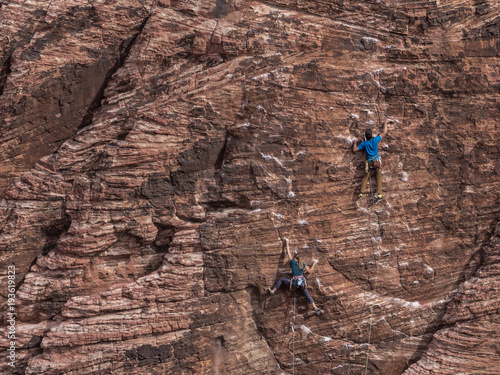 The climb