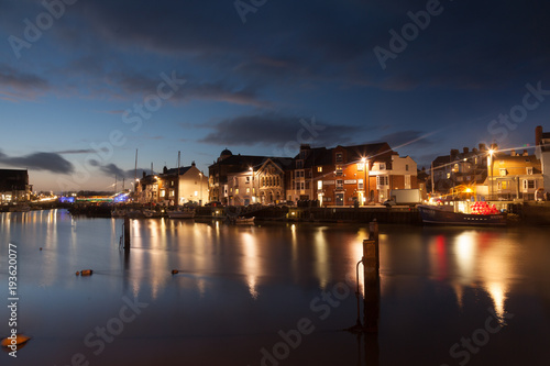 Weymouth Harbour at Night