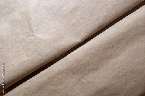 brown wrapping paper closeup kraft paper decor backdrop beige color packing garbage repair handicrafts