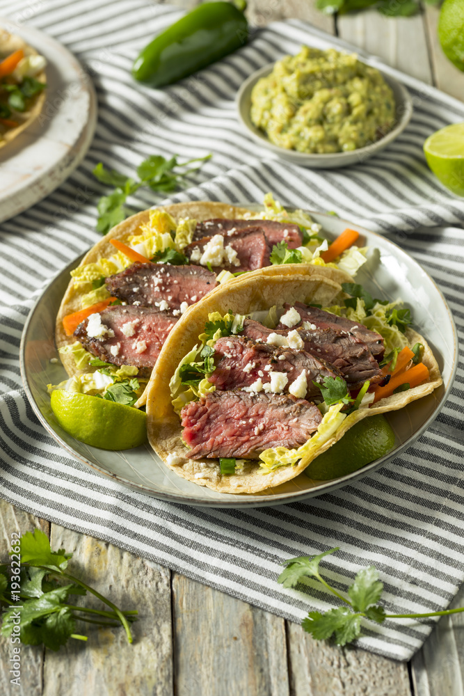 Homemade Korean Steak Tacos