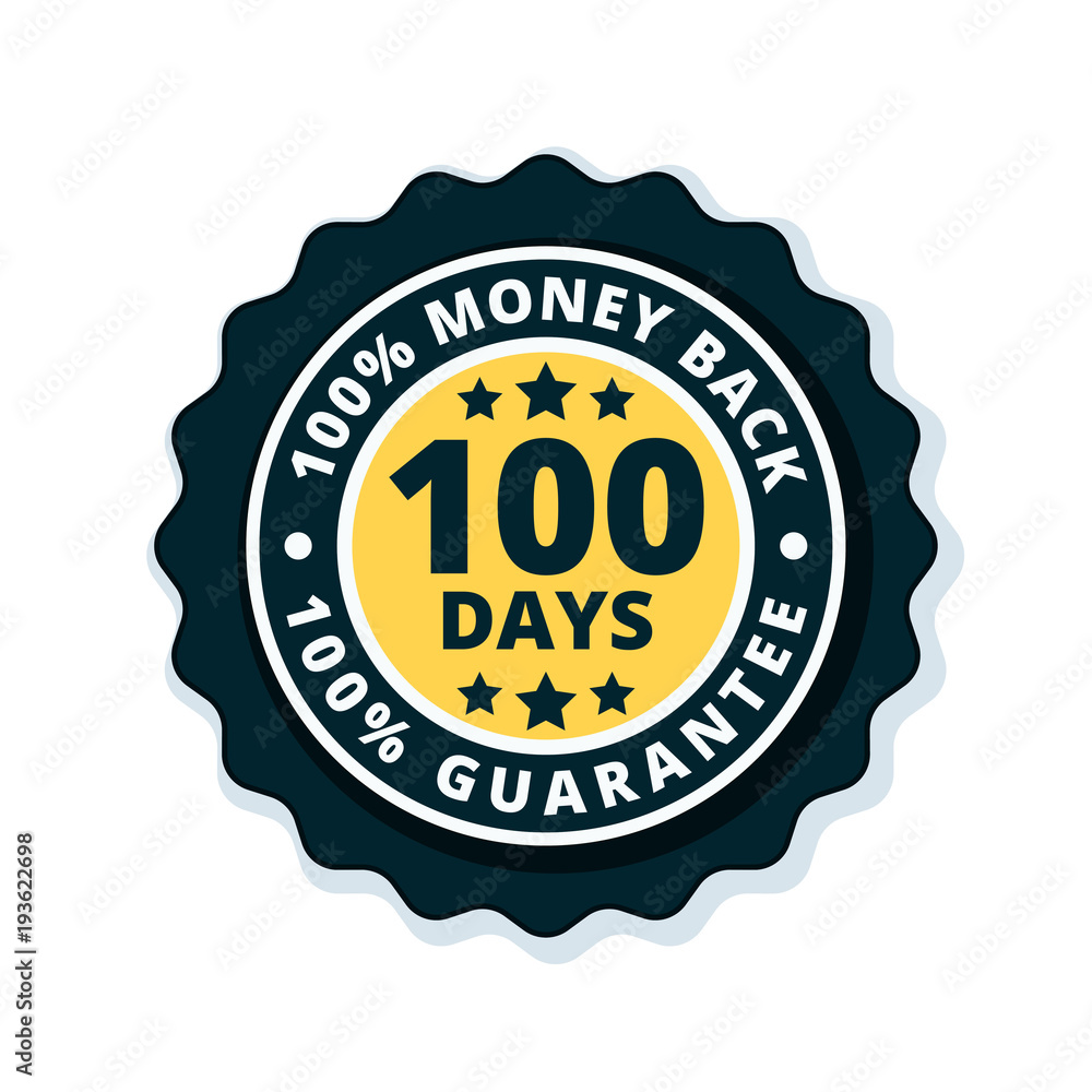 100 Days Money Back illustration