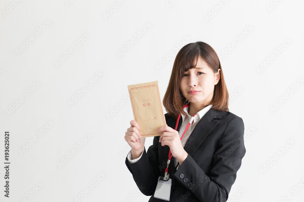 スーツ・女性(白バック) スーツ・女性(白バック)
