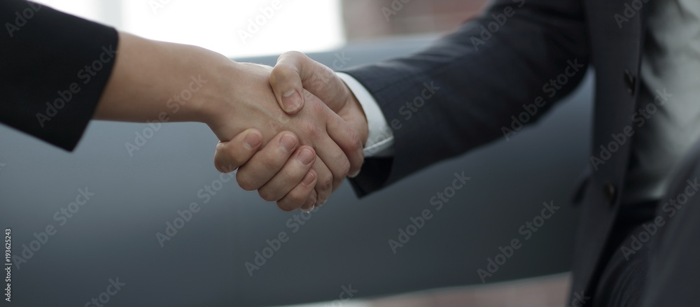 Business handshake ,congratulations or Partnership concept. Business handshake ,congratulations or Partnership concept.