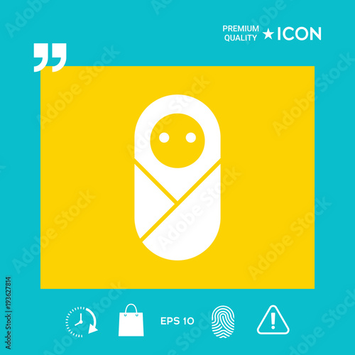 Infant, neonate, newborn icon
