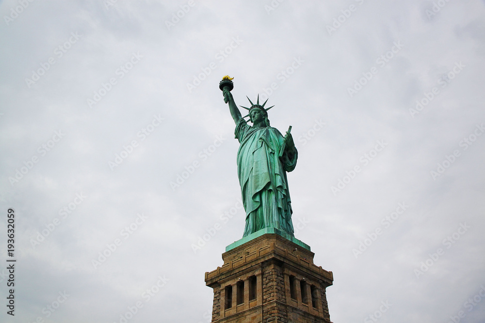 Fototapeta premium Nice view on Statue of Liberty New York