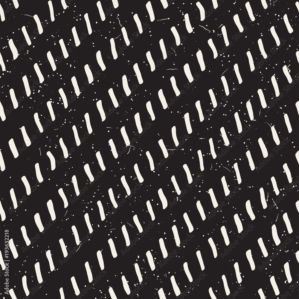 Simple ink geometric pattern. Monochrome black and white strokes background. Hand drawn ink texture for your design
Simple ink geometric pattern. Monochrome black and white strokes background. Hand drawn ink texture for your design