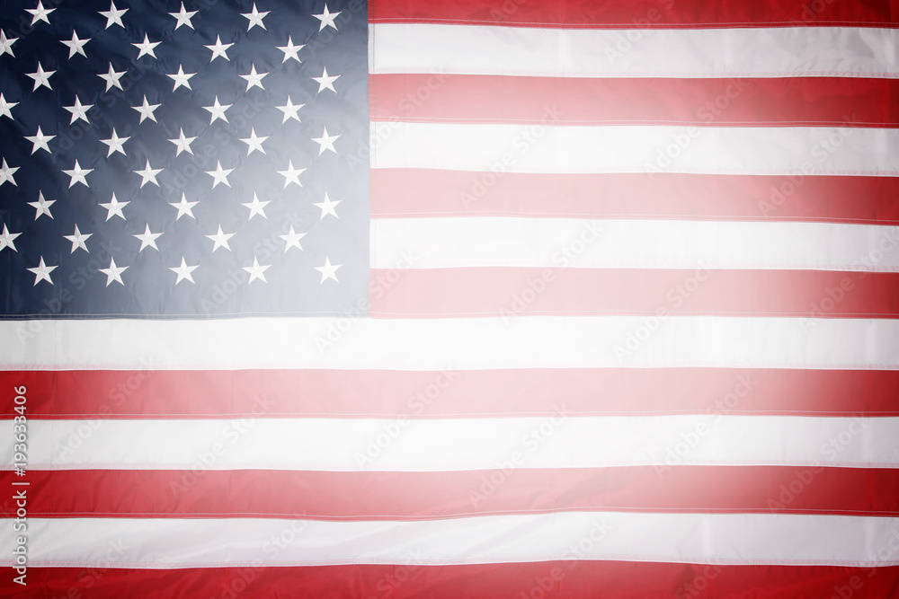 Obraz premium USA stars and strips America flag background