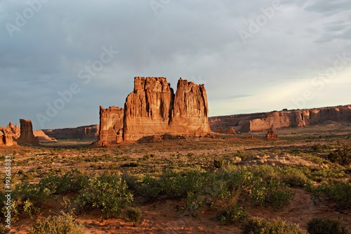 Arches National Park in the early morning light