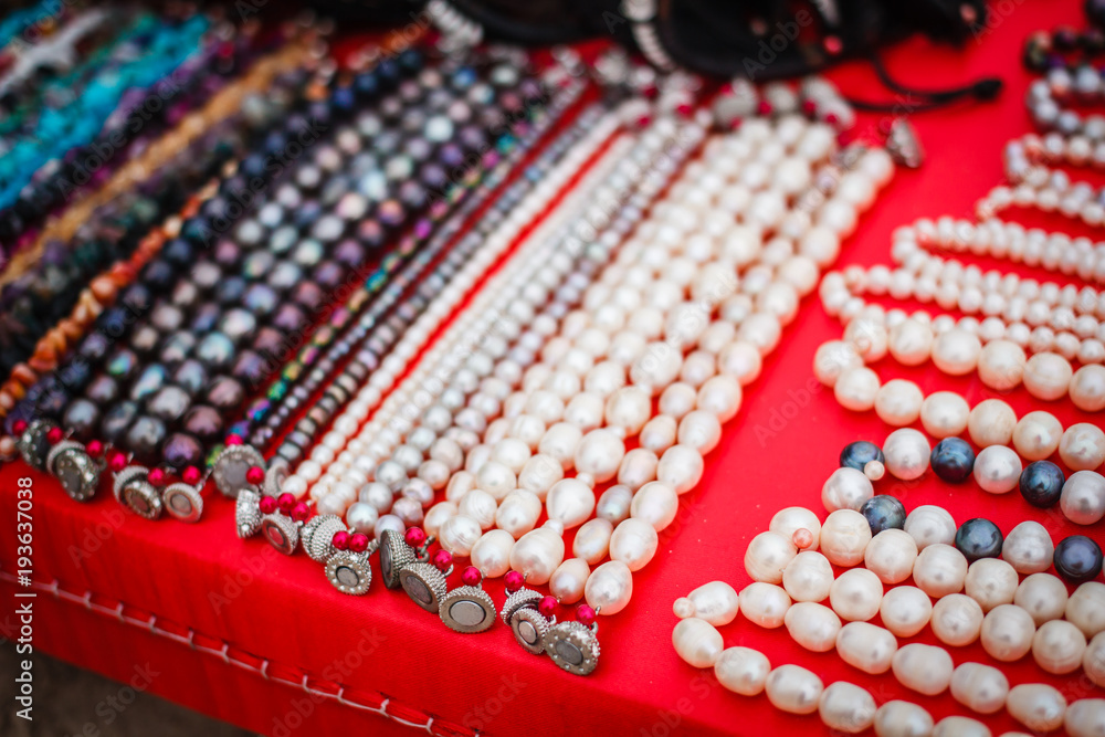 Handmade bracelets and necklace. Handmade bracelets and necklace.