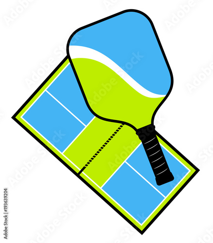 Pickleball symbol design