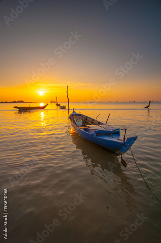 boat parking in the sea © APRI