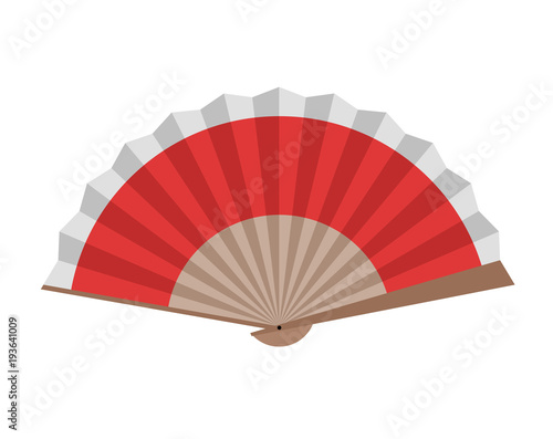 Red abanico illustration