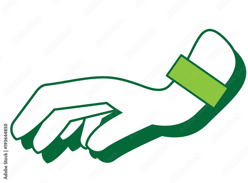 human hand icon human hand icon