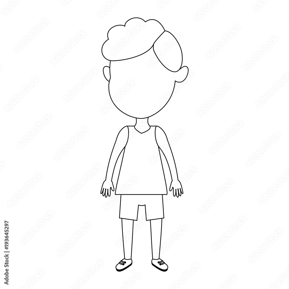 cute and little boy vector illustration design cute and little boy vector illustration design