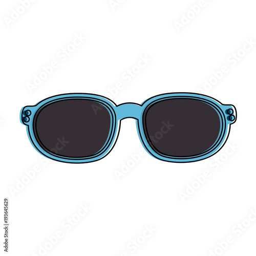 sunglasses accessory isolated icon vector illustration design