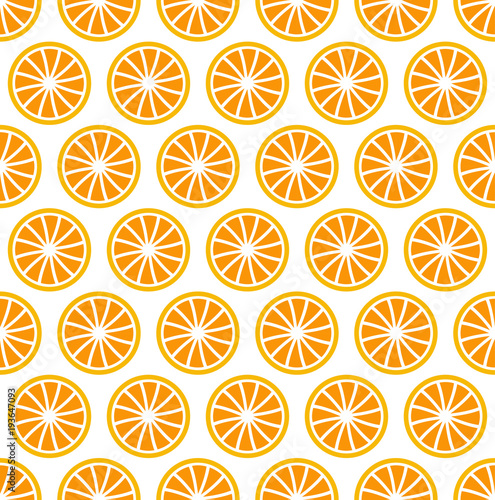 seamless pattern orange