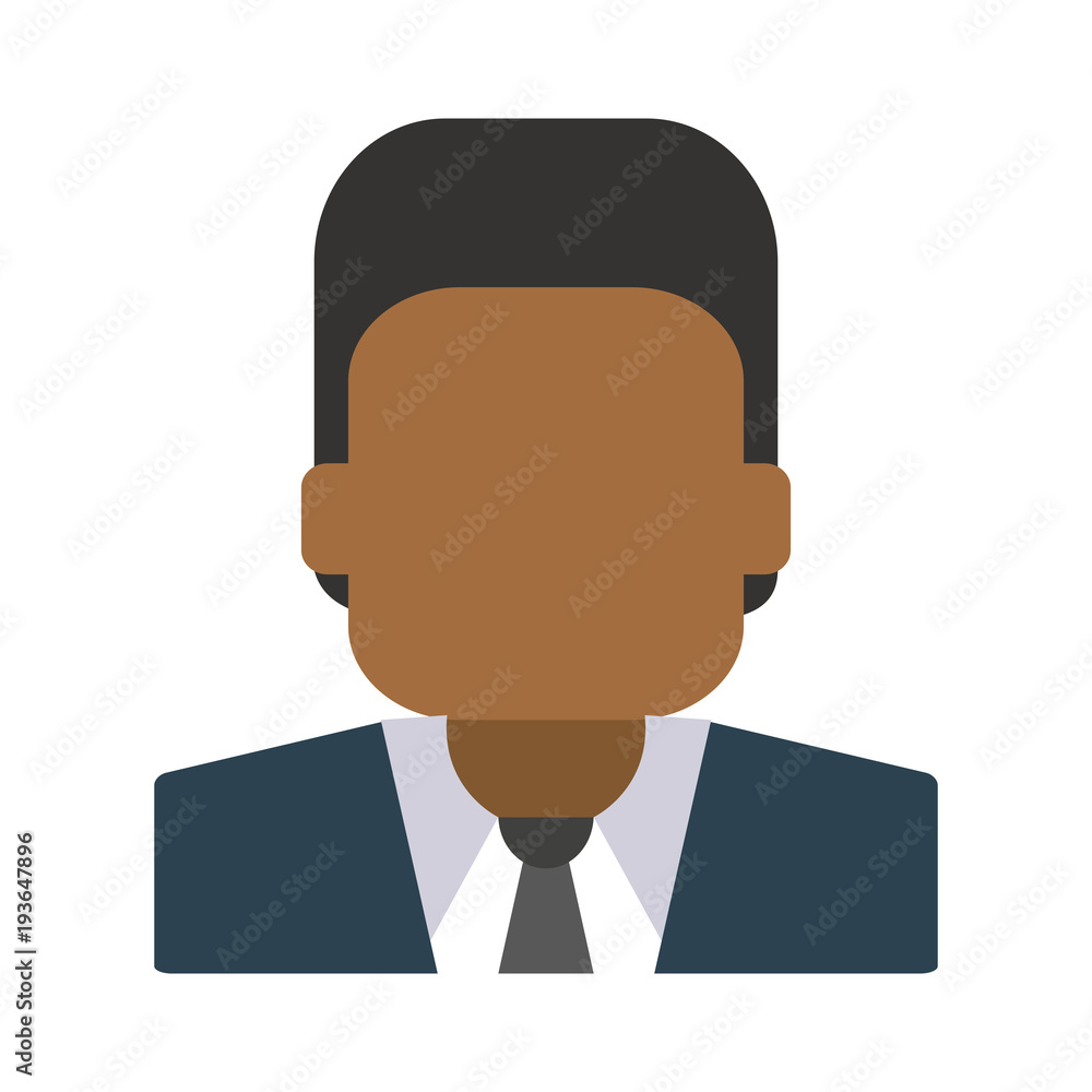 Businessman avatar faceless vector illustration graphic design Businessman avatar faceless vector illustration graphic design