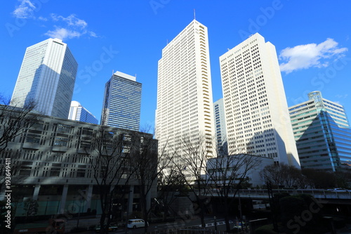 西新宿の高層ビル群