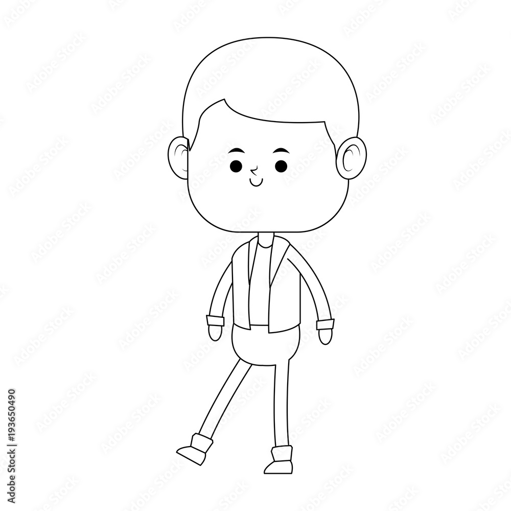 Cute boy cartoon vector illustration graphic design Cute boy cartoon vector illustration graphic design
