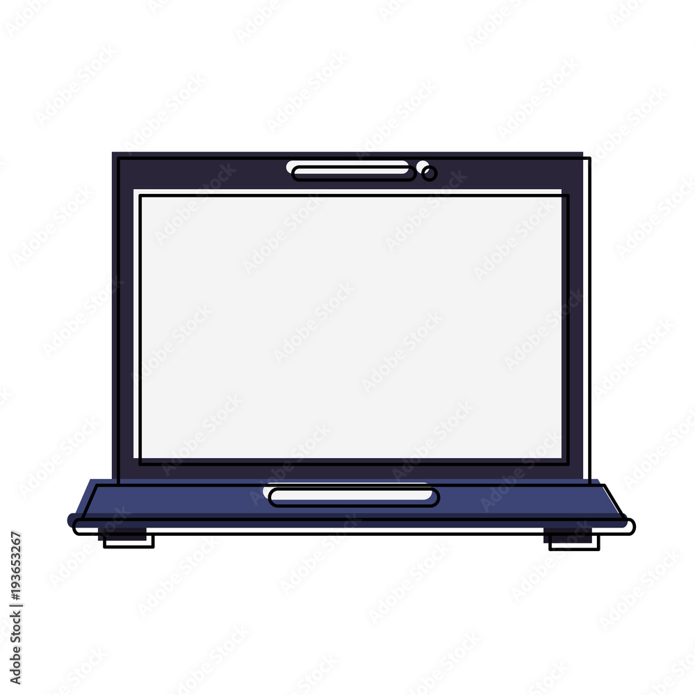 Laptop pc technology icon vector illustration graphic design Laptop pc technology icon vector illustration graphic design