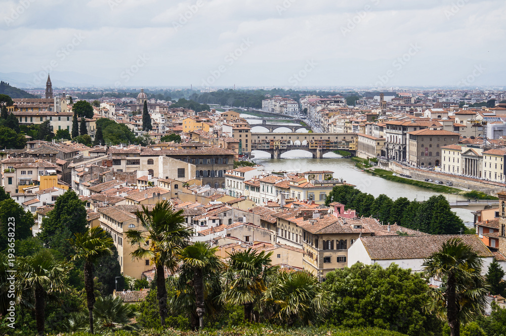 My trip to Italy. Fantastic Florence. Panorama