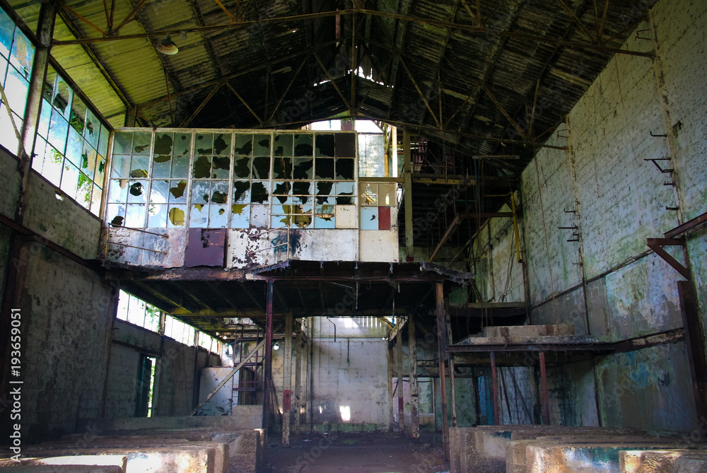 Former rum factory at Marienburg in Suriname