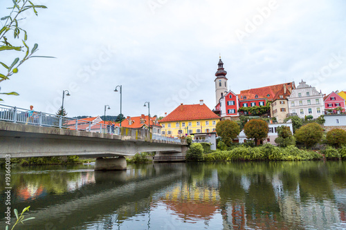 Frohnleiten by Mud River in Styria