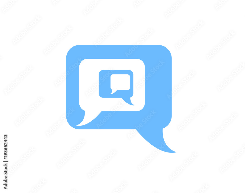 Chat and communication icon, business icon Chat and communication icon, business icon